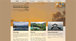 Desktop Screenshot of motmotlodge.com